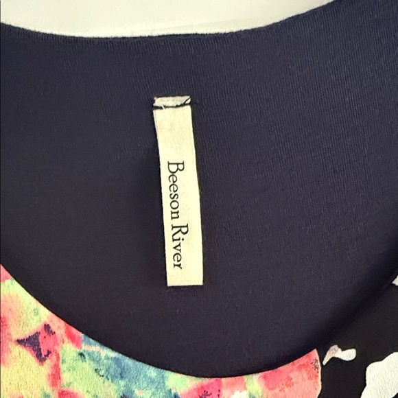 Beeson River Multicolor Floral Midi Dress - Picture 2 of 4